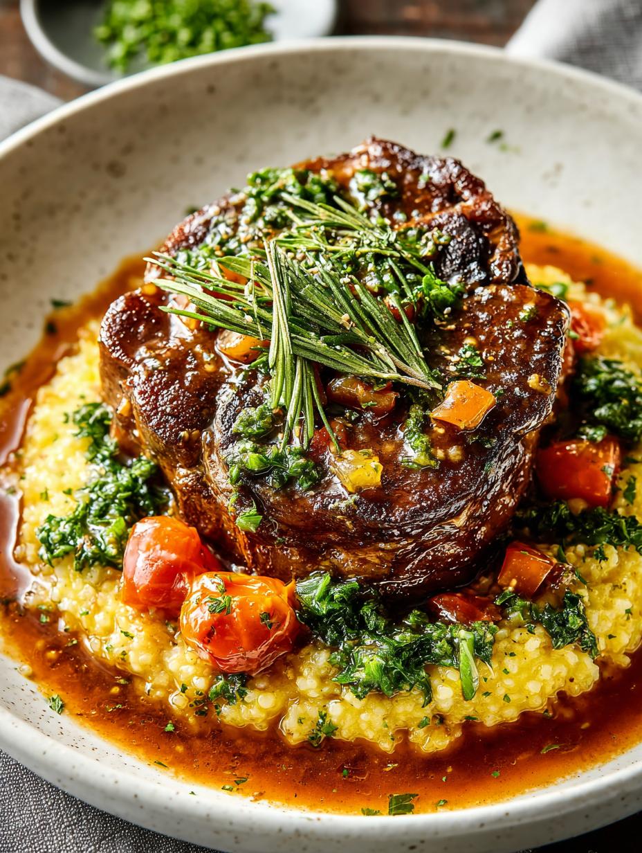 Savory Osso Buco Tender