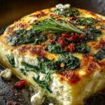 Sheet Pan Spinach Feta