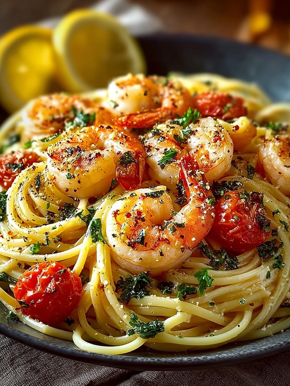 Shrimp Scampi Pasta Incredible