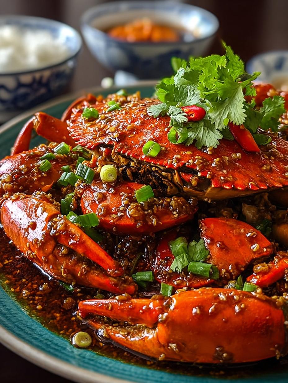 Singaporean Chilli Crab