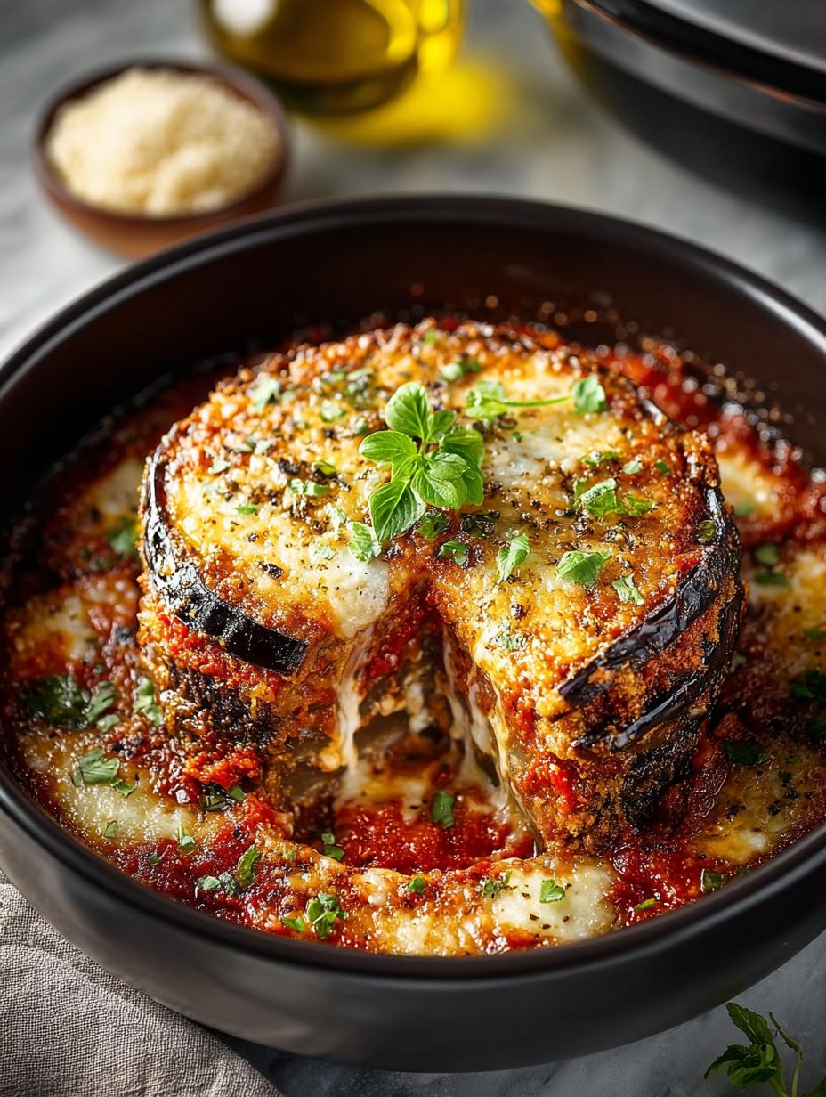 Slow Cooker Eggplant Parmesan: 5 Layers of Comfort - Slow Cooker Eggplant Parmesan - main visual representation