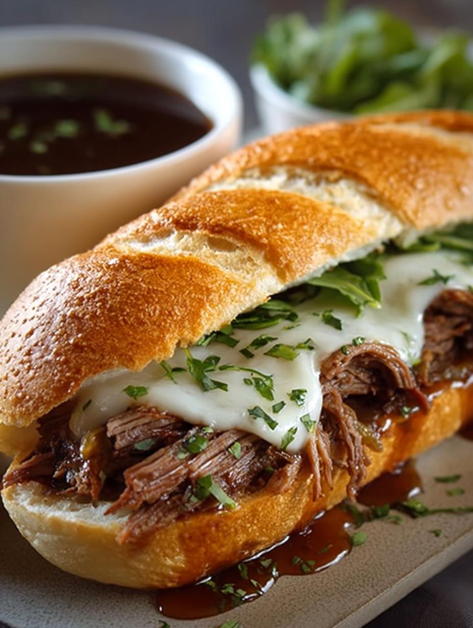 Slow Cooker French Dip: 10-Minute Prep for Comfort Food - Slow Cooker French Dip - additional detail