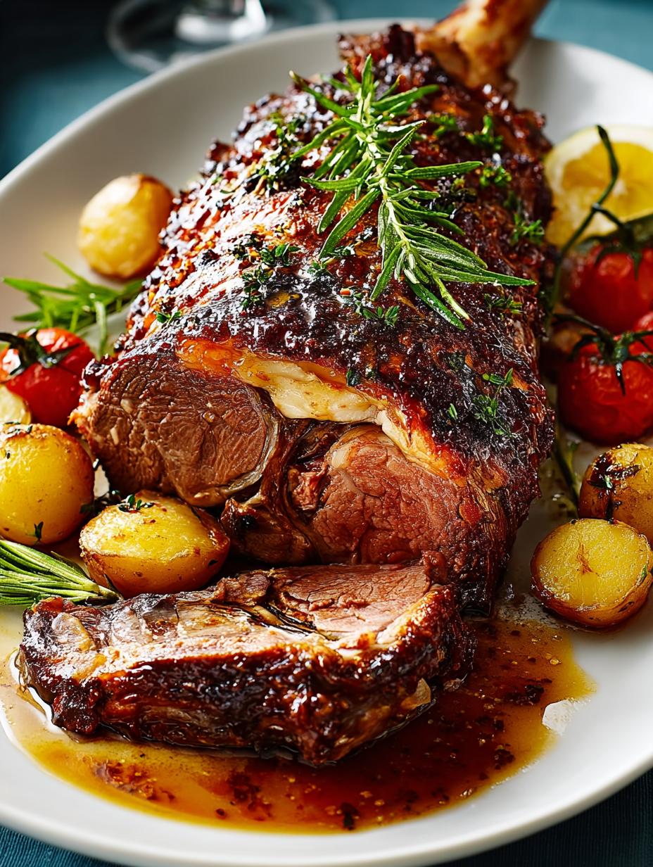 Slow Roasted Lamb Shoulder
