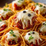Spooky Spaghetti Cheesy Monster