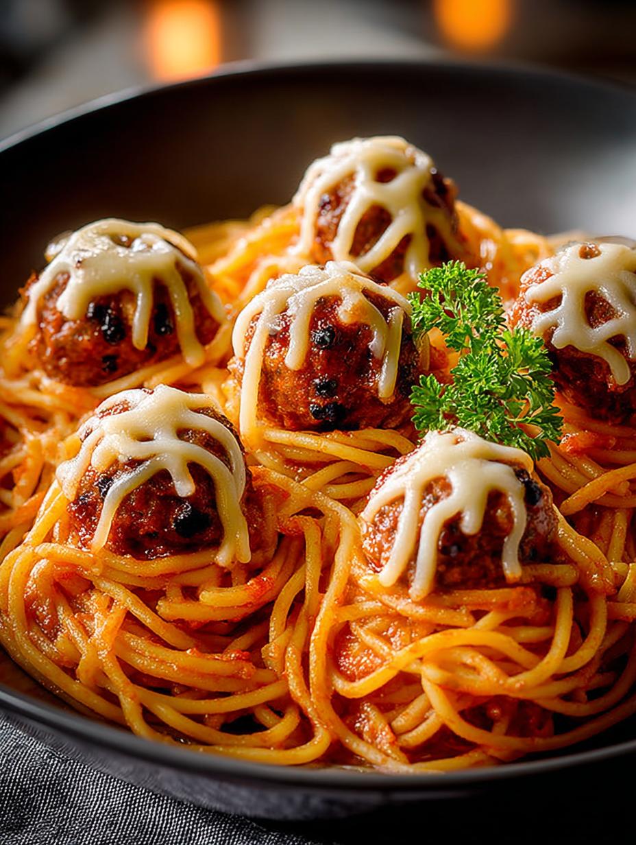 Spooky Spaghetti Cheesy Monster: A Frightening Feast - Spooky Spaghetti Cheesy Monster - additional detail