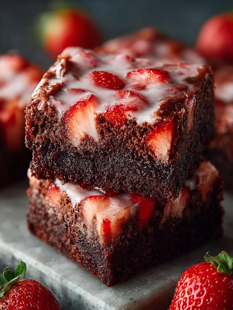 Strawberry Brownies Fudgy Fruity: 5 Irresistible Recipes - Strawberry Brownies Fudgy Fruity - main visual representation