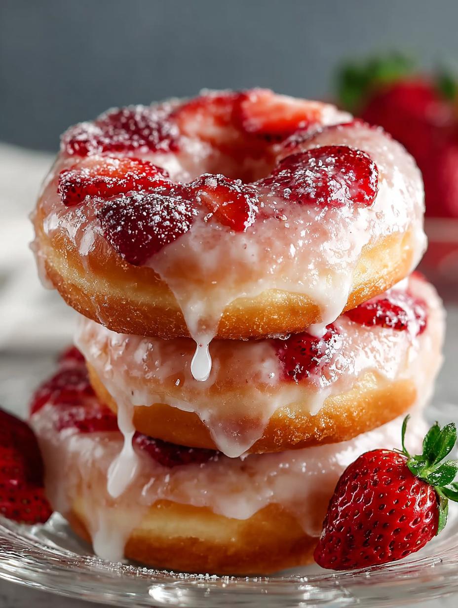 Delicious Strawberry Donuts Treat Recipe You’ll Love - Strawberry Donuts Treat - additional detail