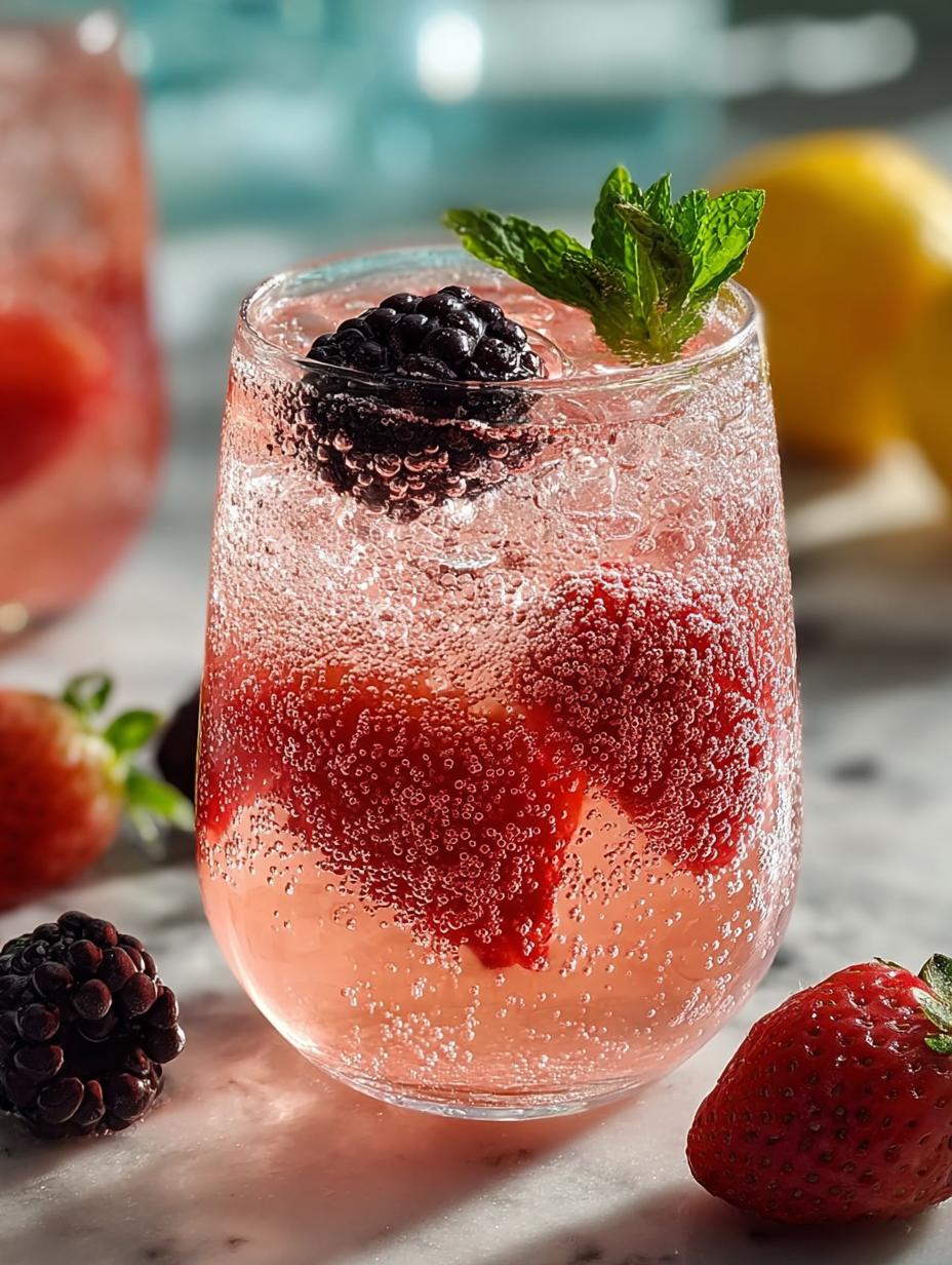 Strawberry Sparkler Mocktail: 5 Steps to Refreshing Bliss - Strawberry Sparkler Mocktail - main visual representation