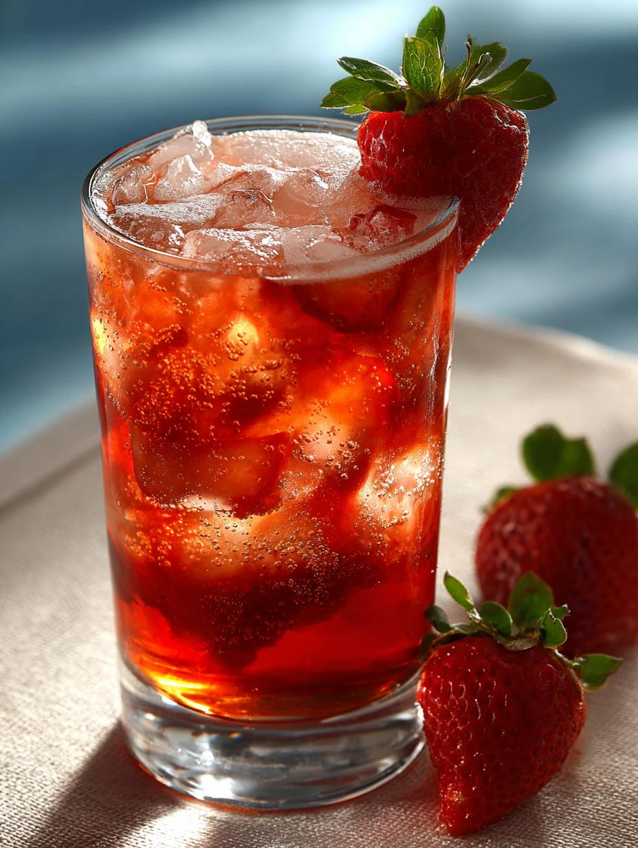 Strawberry Vanilla Iced Tea: 5 Refreshing Variations - Strawberry Vanilla Iced Tea - main visual representation