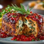 Stuffed Italian Meatloaf