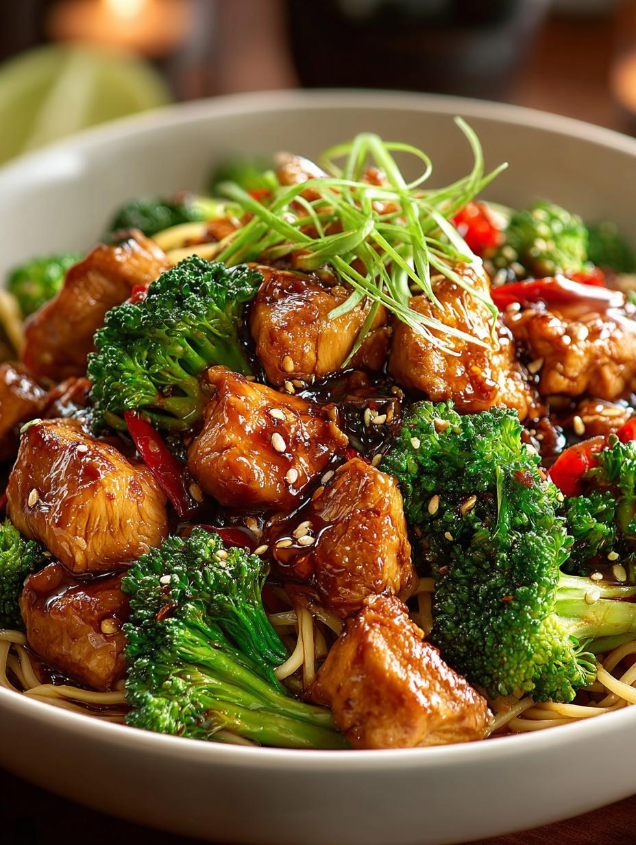 Szechuan Halal Chicken Broccoli