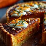 Tarta Saludable Zanahoria Naranja