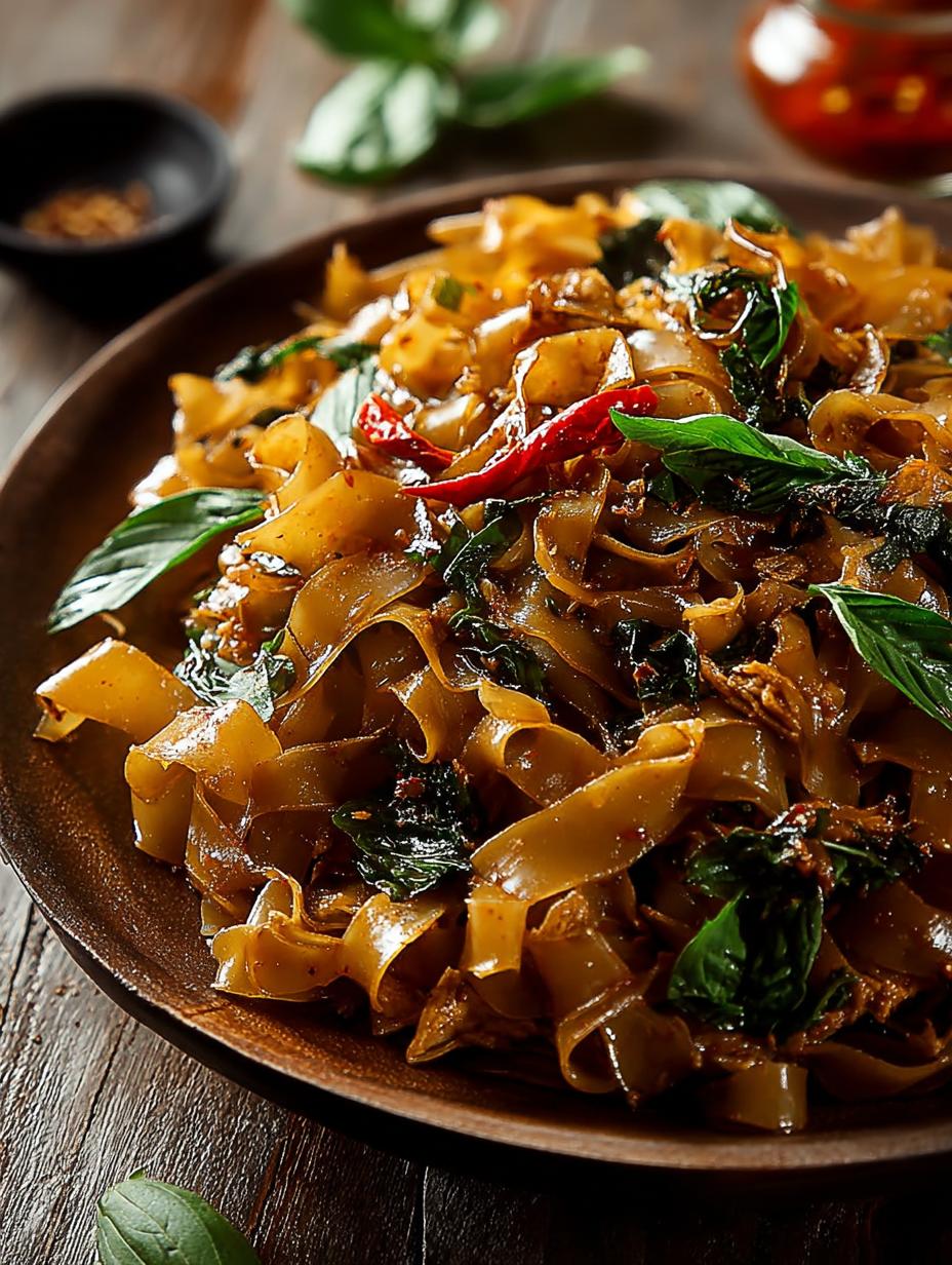 Thai Drunken Noodles: 10 Spicy Secrets for Flavor Explosion - Thai Drunken Noodles - main visual representation