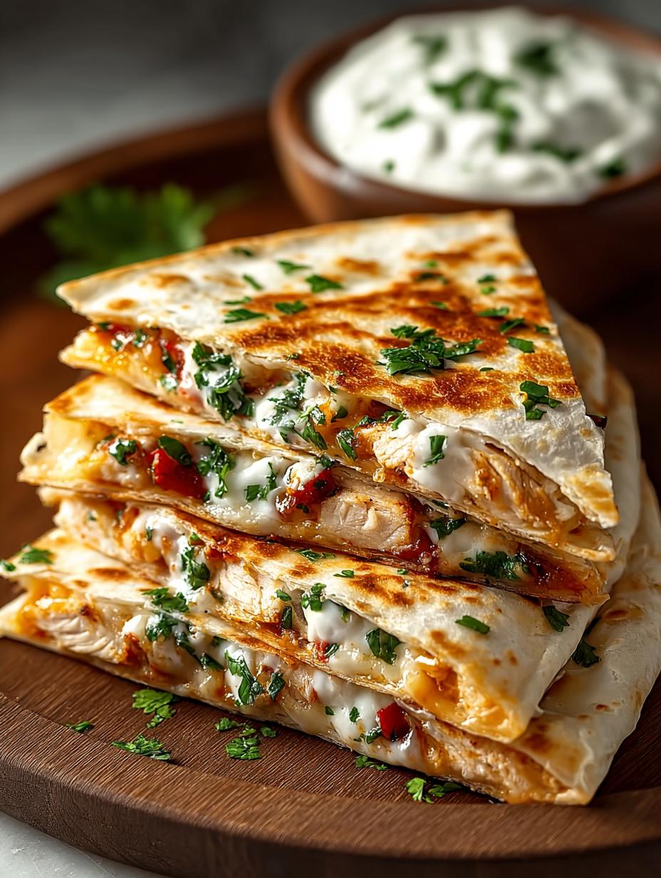 Turkey Cheese Quesadilla
