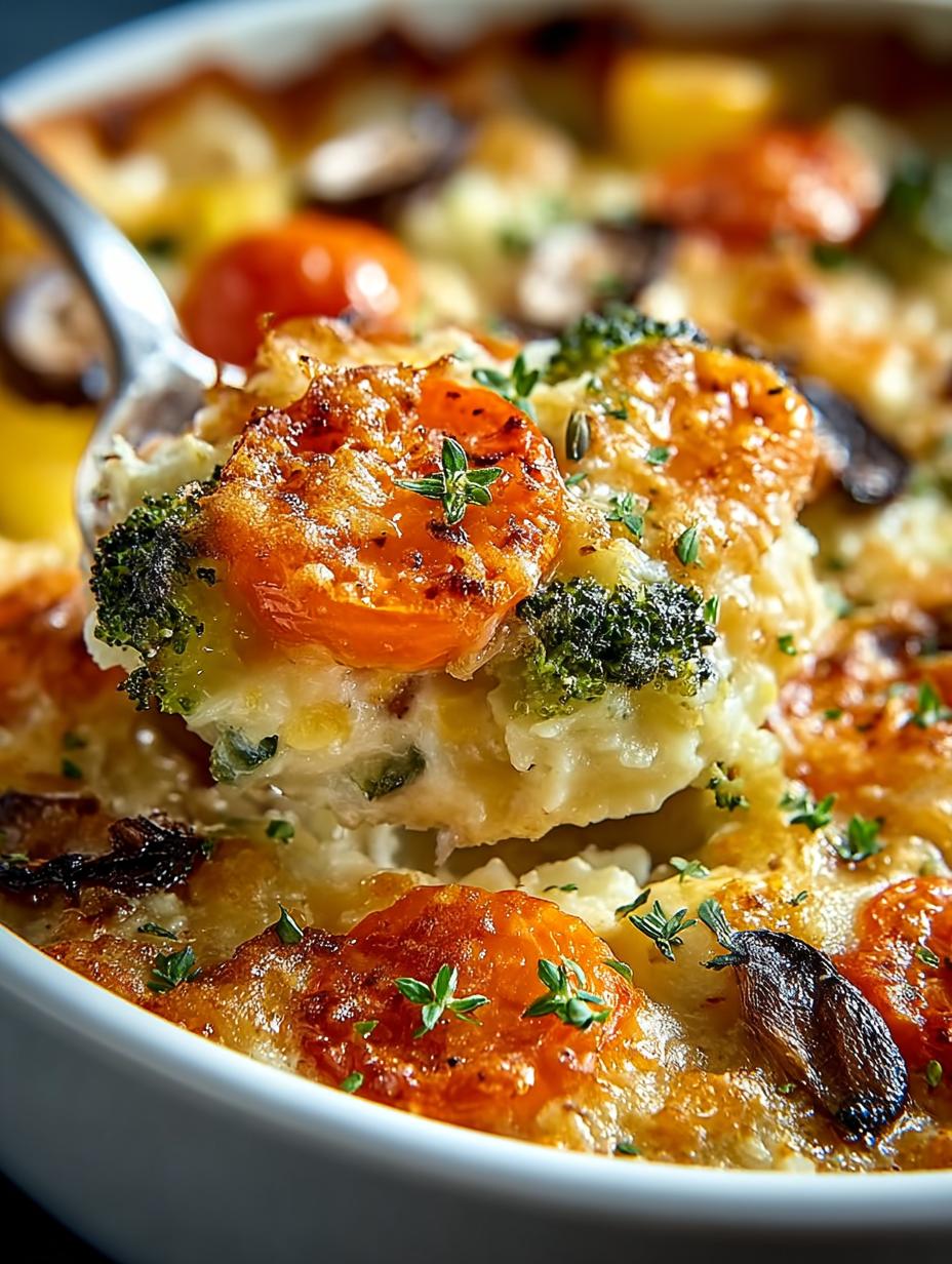Ultimate Vegetable Casserole: 7 Layers of Comfort - Vegetable Casserole - additional detail