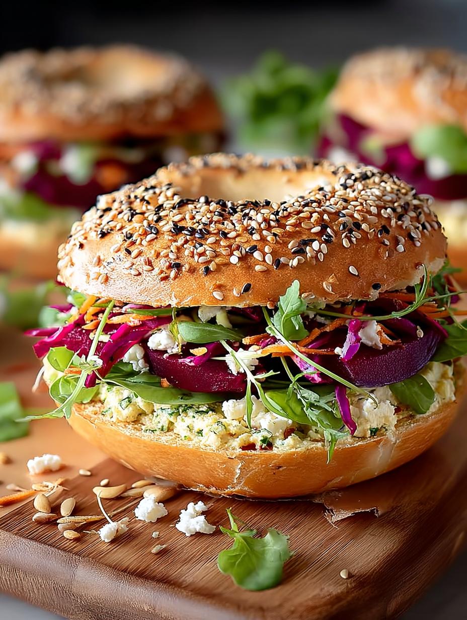 Vibrant Bagel with Beet: 5 Reasons to Try This Recipe - Vibrant Bagel with Beet - main visual representation