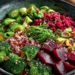 Vibrant Beet Broccoli Rice