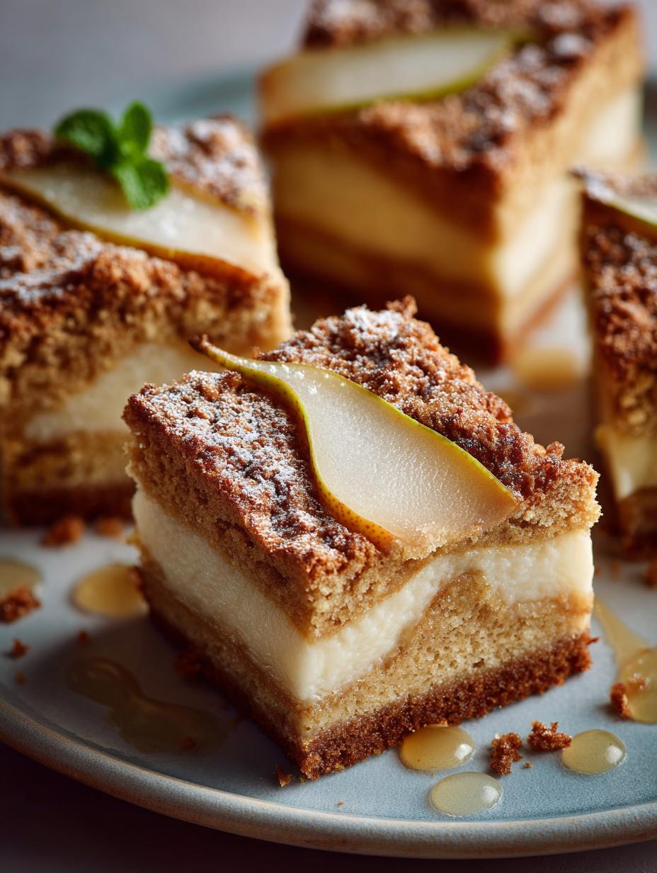 Wholemeal Pear Slice: 7 Reasons to Love This Healthy Bake - Wholemeal Pear Slice - additional detail