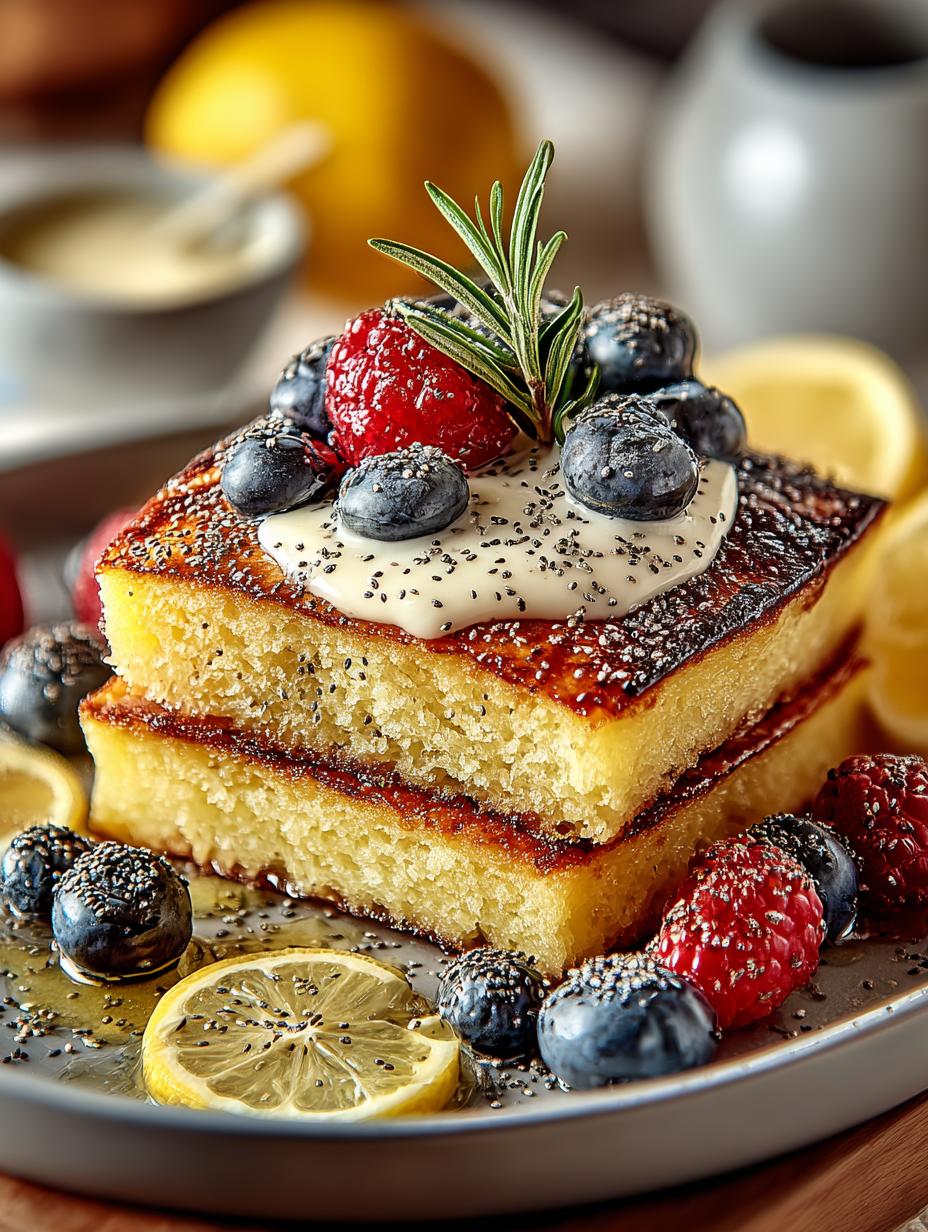 Zesty Lemon Poppyseed Sheet