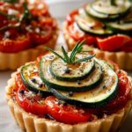 Zucchini Tomato Tartlets