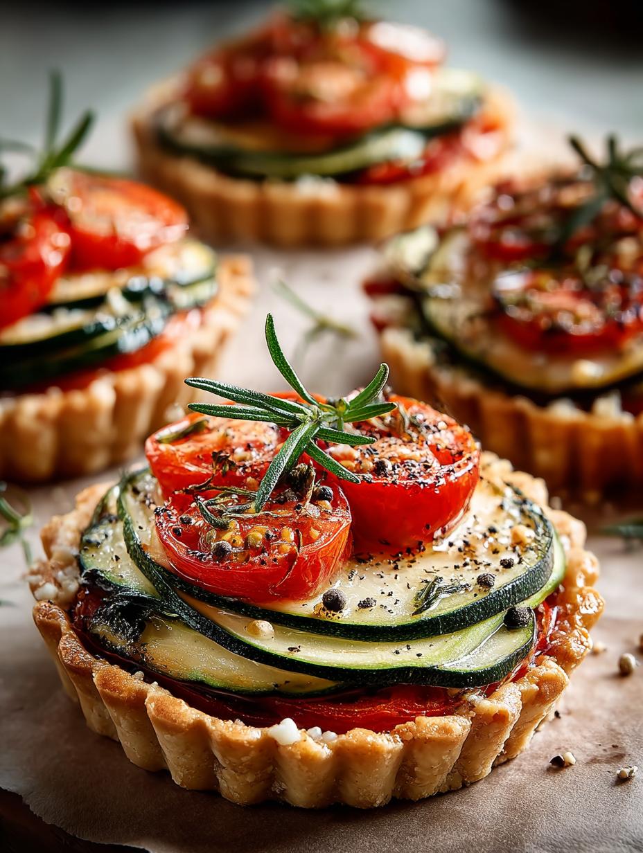 Zucchini Tomato Tartlets: 5 Scrumptious Variations to Try - Zucchini Tomato Tartlets - additional detail