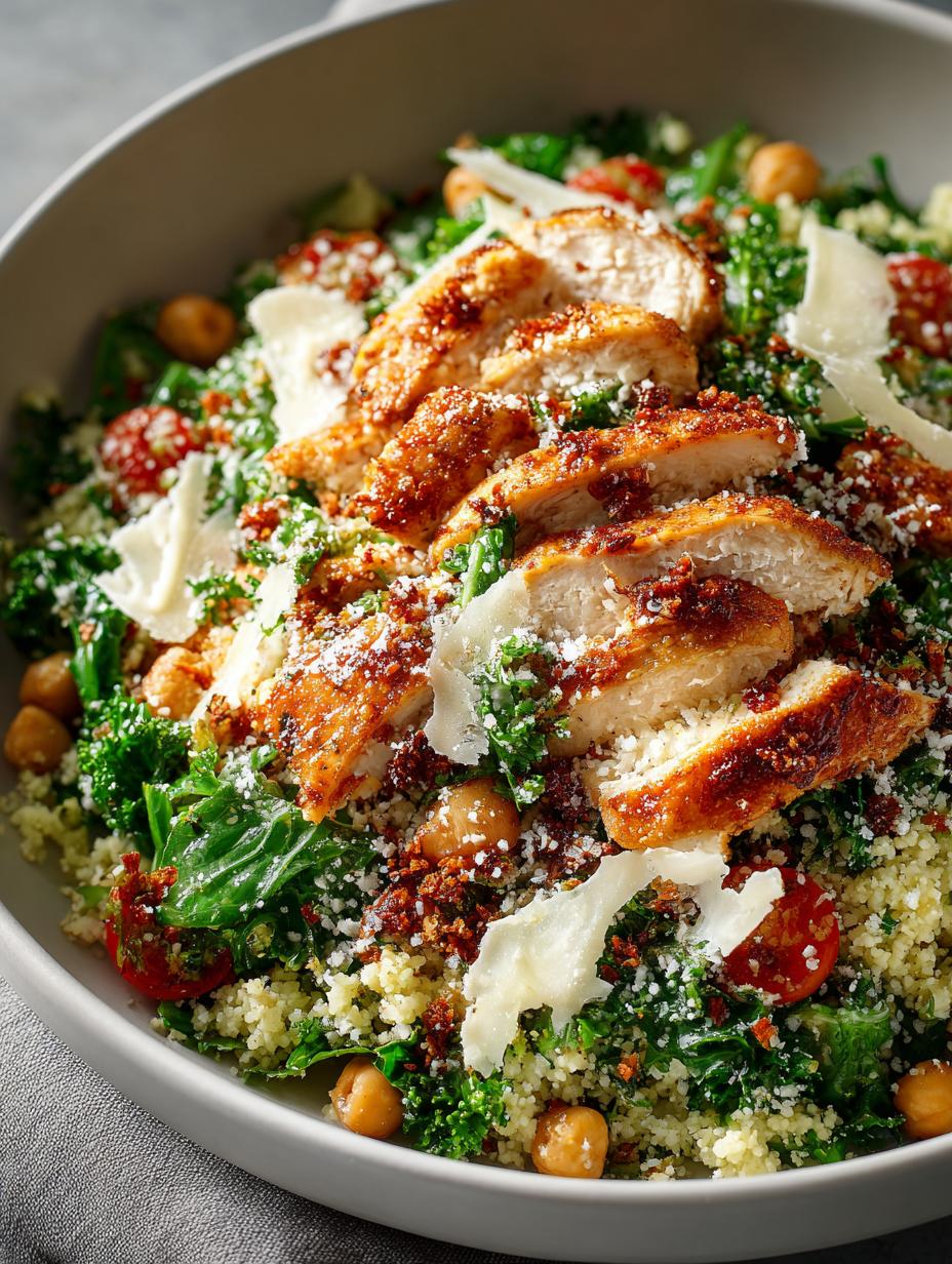 Chicken Caesar Crispy Rice Salad: A Flavorful Twist - ?utm Source=rss&utm Medium=rss&utm Campaign=chicken - main visual representation