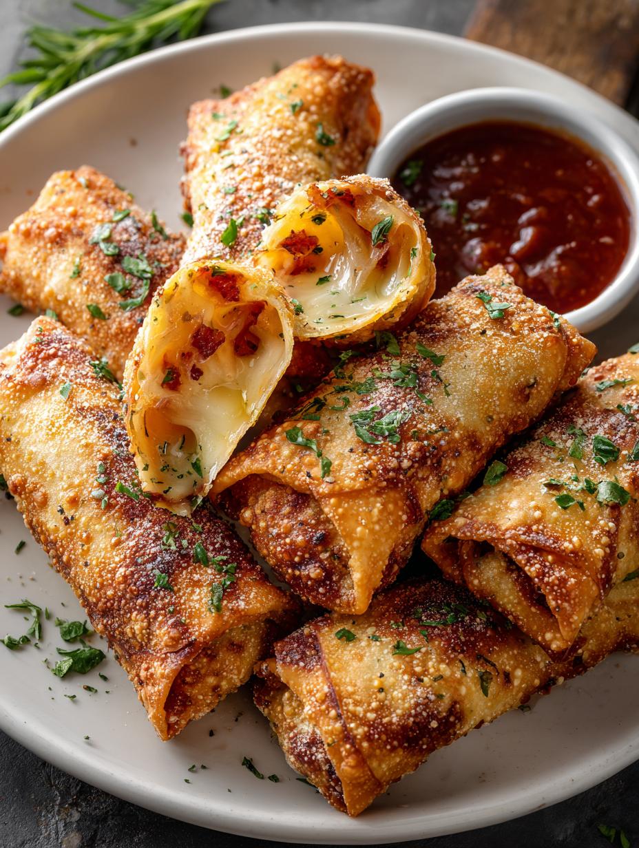 Garlic Butter Pizza Egg Rolls: 7 Reasons to Love Them - ?utm Source=rss&utm Medium=rss&utm Campaign=garlic - main visual representation