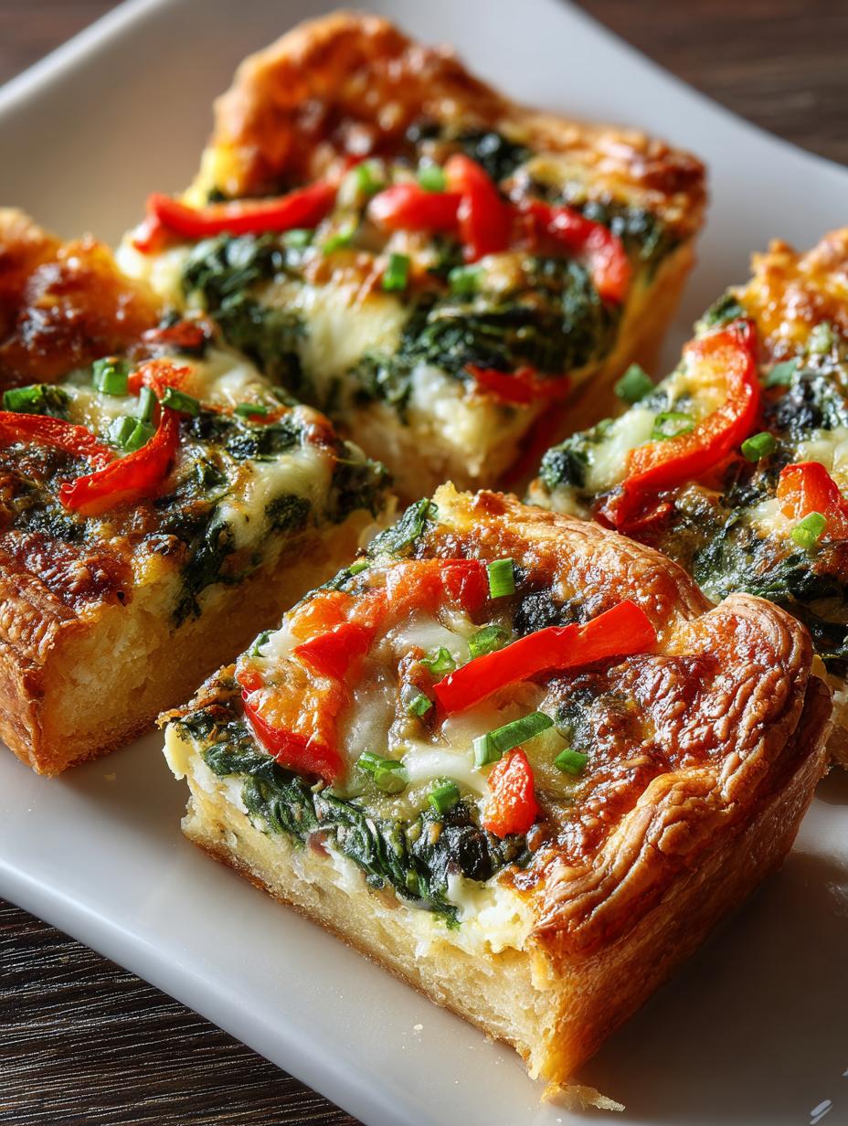 Spinach: 12 Cheesy Crescent Squares to Delight Your Taste Buds - ?utm Source=rss&utm Medium=rss&utm Campaign=spinach - additional detail
